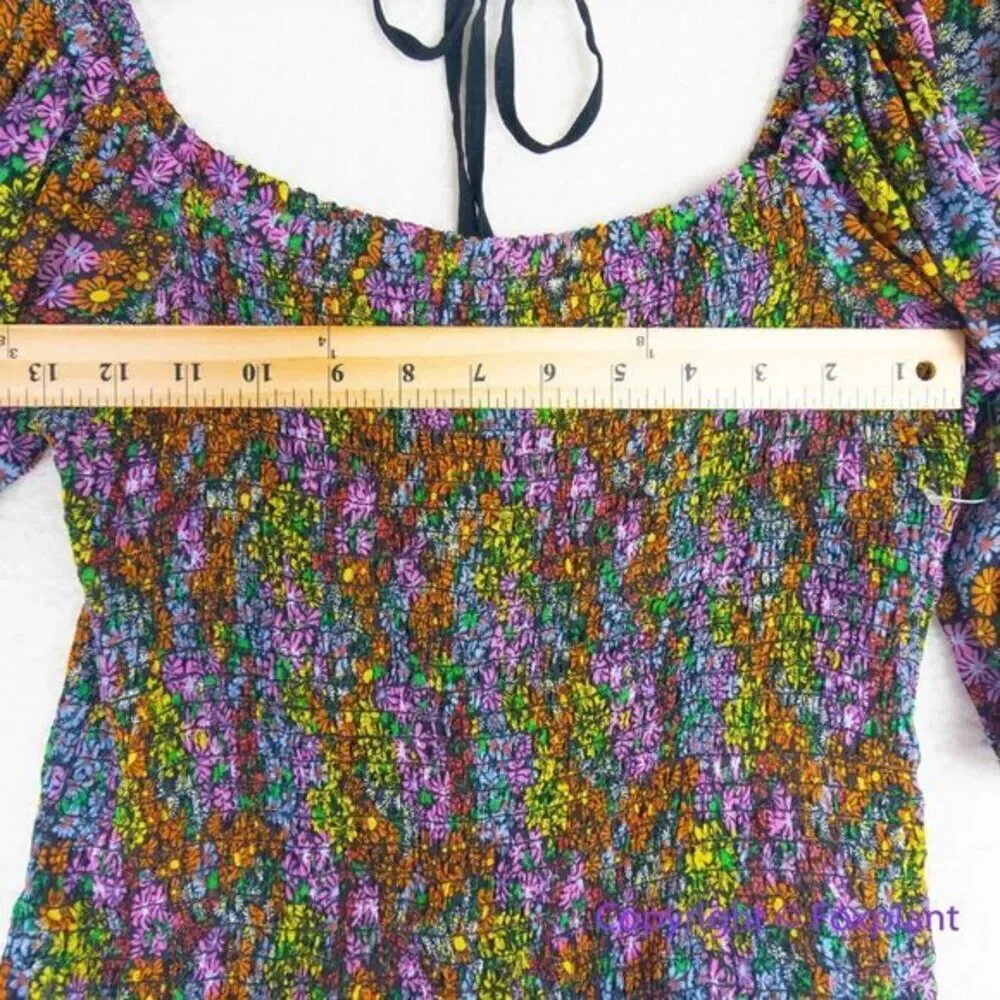 New! Free People Back On Top‎ floral print, size S